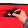 Red 10Pie Heated Pizza Bags Hand Holding Cord
