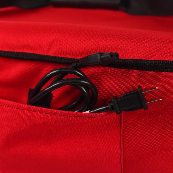Red Pizza Delivery Bag for Sale With Cord in Pocket