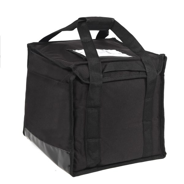 Cube Bag in Black - Outside of Heating Bag Food