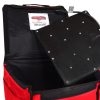 Warm Food Bag Heating Pad and Red Insulated Food Bags for Delivery