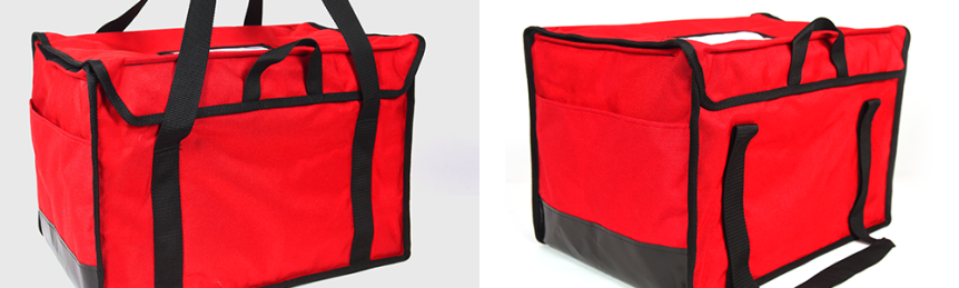Hot Bags for Food Delivery - Red Insulated Catering Bags From RediHeat