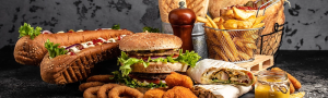Hot Food on Table From Insulated Bags for Food Delivery