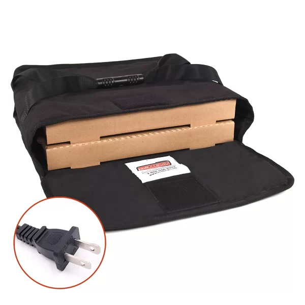 HEATED 2 Pie Bag 18 Inch Black